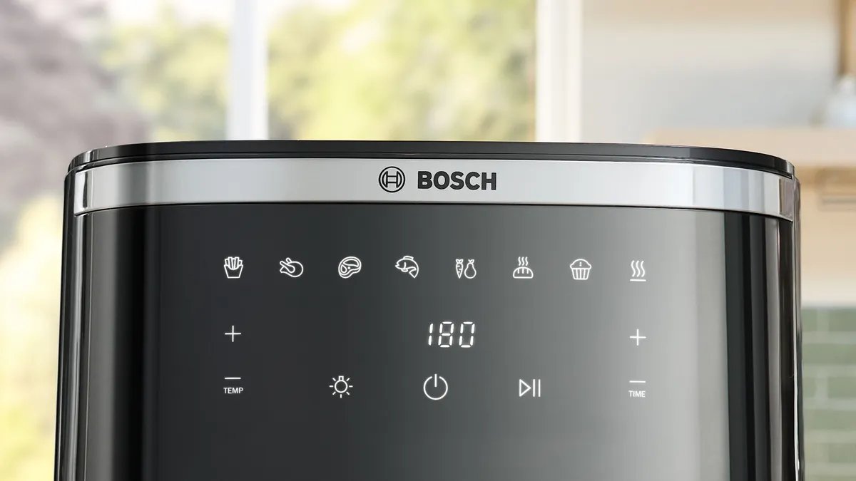 Bosch Serie 6 Mafs2671b Freidora Sencillo 7,2 L Independiente 1800 W Freidora De Aire Caliente Negro