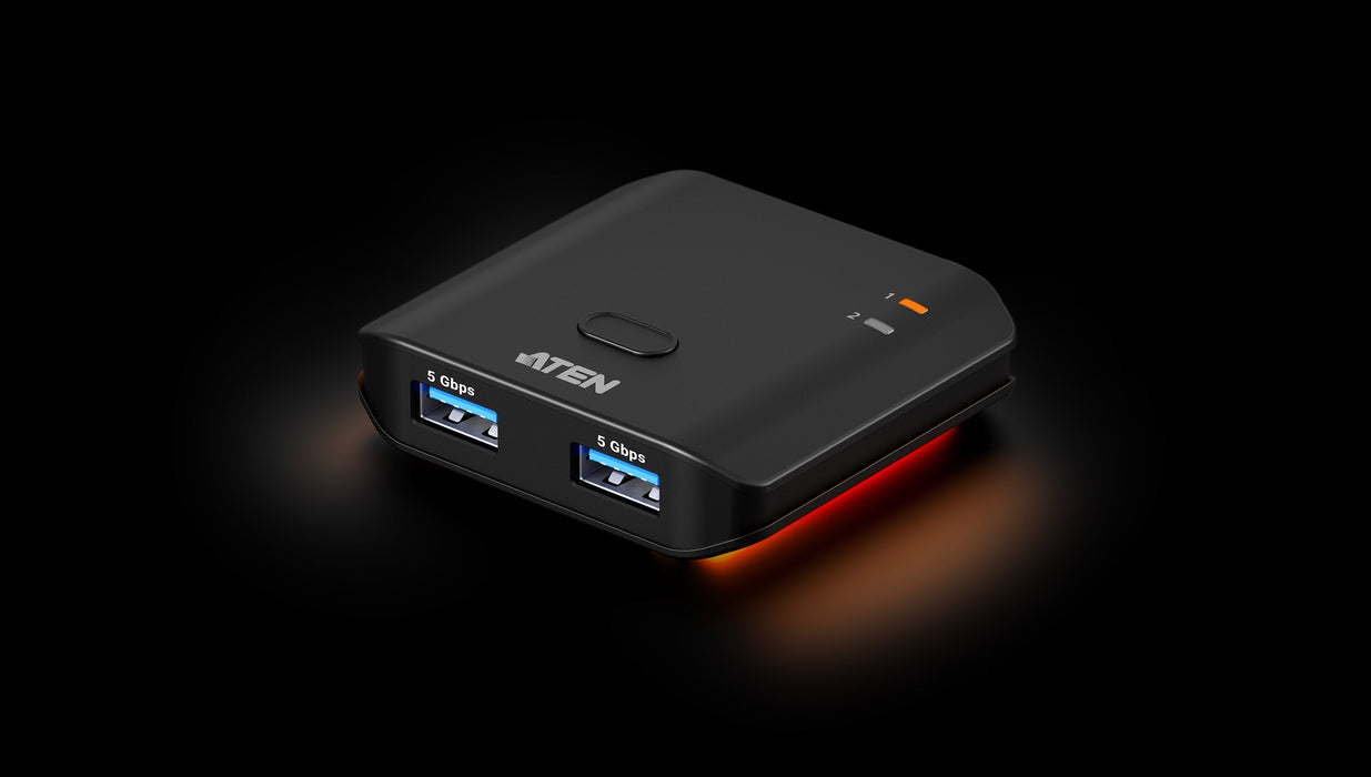 2 X 2-Port Usb 3.2 Gen 1  Peripheral Sharing Switch
