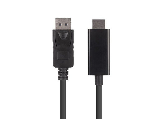 EAN 5901969438703 - Lanberg CA-DPHD-11CC-0010-BK cambiador de género para cable DisplayPort HDMI Negro imagen 1