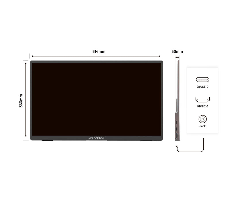 EAN 4589511165386 - JAPANNEXT JN-MD-I156FHDR-T pantalla para PC 39,6 cm (15.6") 1920 x 1080 Pixeles Full HD LED Pantalla táct imagen 13