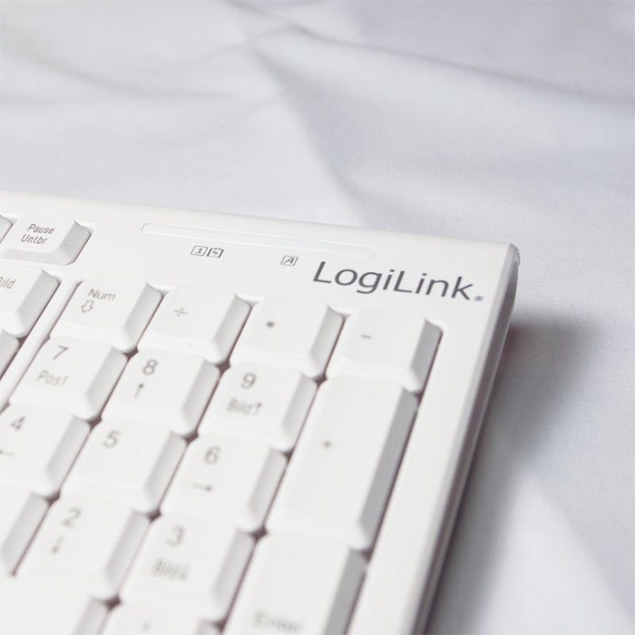 EAN 4052792014556 - LogiLink ID0104W teclado Ratón incluido USB Alemán Blanco imagen 5