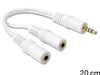 EAN 4043619654475 - DeLOCK 65447 divisor de audio Blanco imagen 1