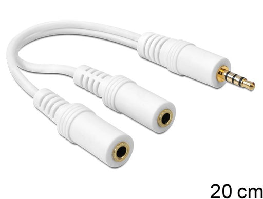 EAN 4043619654475 - DeLOCK 65447 divisor de audio Blanco imagen 1