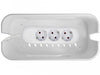 EAN 4043619182909 - DeLOCK 18290 organizador de cables Piso Caja de cables Gris, Blanco 1 pieza(s) imagen 4