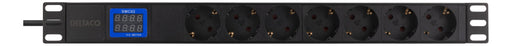 EAN 7333048037954 - Deltaco GT-8641 base múltiple 2 m 7 salidas AC Interior Negro imagen 1