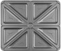EAN 8595631020524 - Concept SV3080 sandwichera 1200 W Acero inoxidable, Negro imagen 5