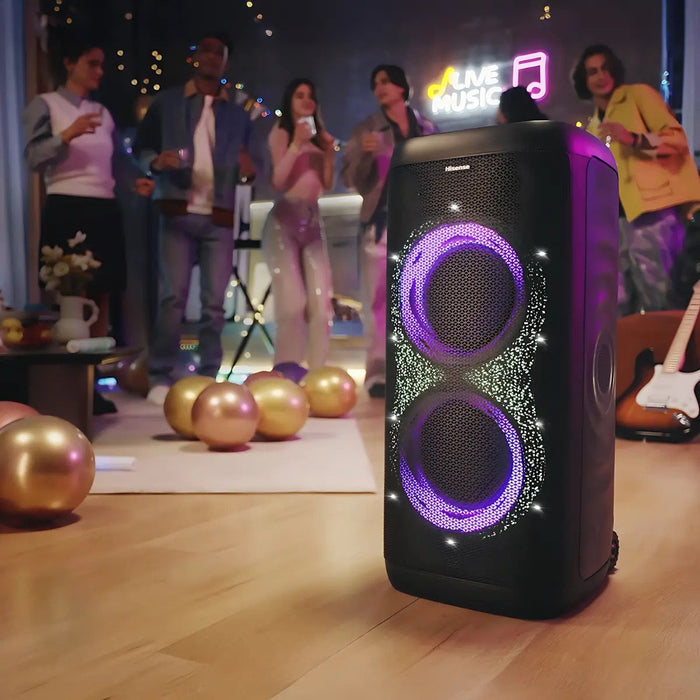 Altavoz Portátil Hisense Party Thunder Negro