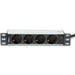 EAN 8051128100464 - Techly I-CASE M10-4D unidad de distribución de energía (PDU) 4 salidas AC 1U Negro, Plata imagen 1