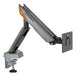 EAN 8435739902592 - AISENS DT49TSRRGB-347 soporte para monitor 124,5 cm (49") Escritorio Negro, Gris imagen 3