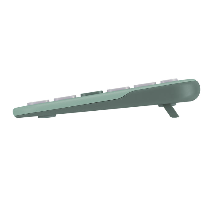 Asus Marshmallow Kw100, Teclado Verde Claro/Gris, Diseño De, Mecanismo De Tijera 90xb0880-Bkb070