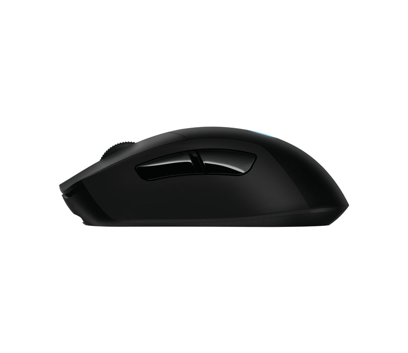 Logitech G703 Lightspeed Raton Inalambrico Usb 16000dpi - 5 Botones - Peso Ajustable - Iluminacion Led - Uso Diestro - Color Negro