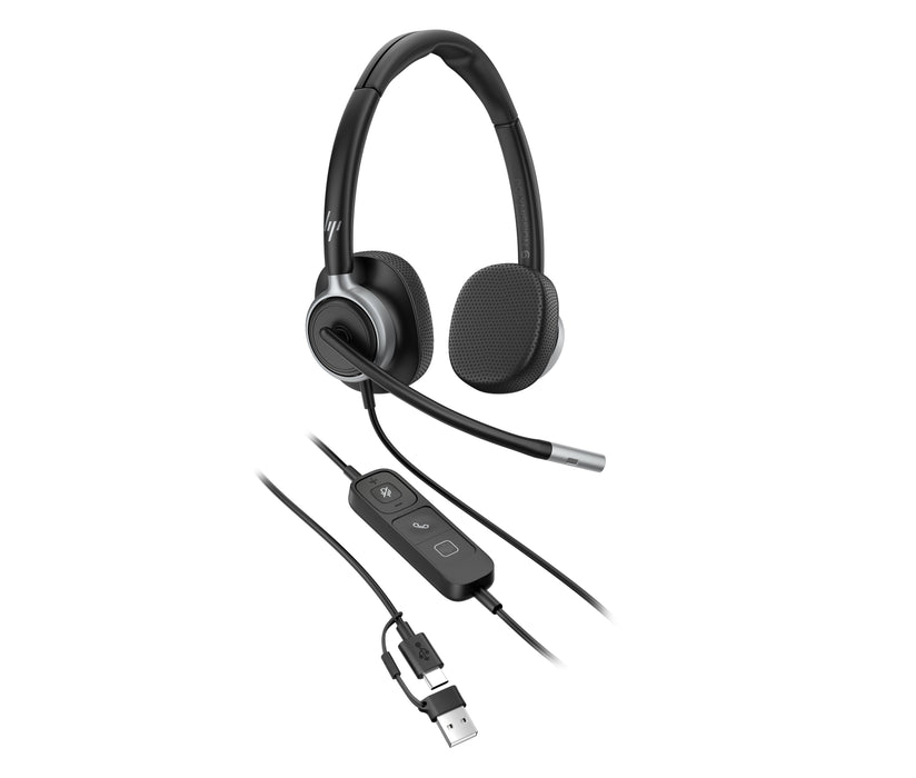 EAN 0199251820878 - HP Poly Mission 625 Stereo USB Wired Headset Alámbrico Diadema Business/Everyday USB Tipo C Negro imagen 18
