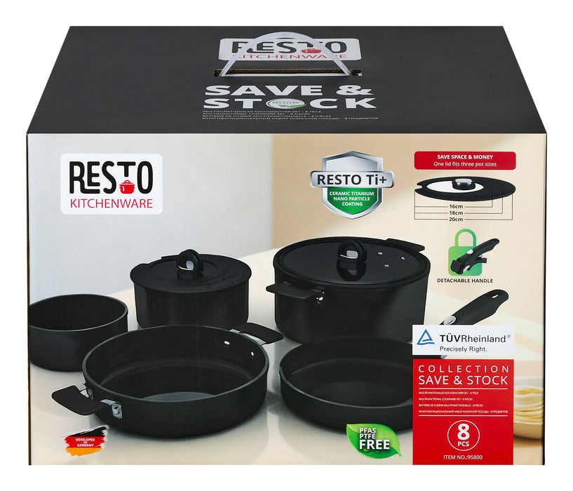 EAN 4260709015903 - Resto Kitchenware 95800 conjunto de sartenes y ollas 8 pieza(s) imagen 52
