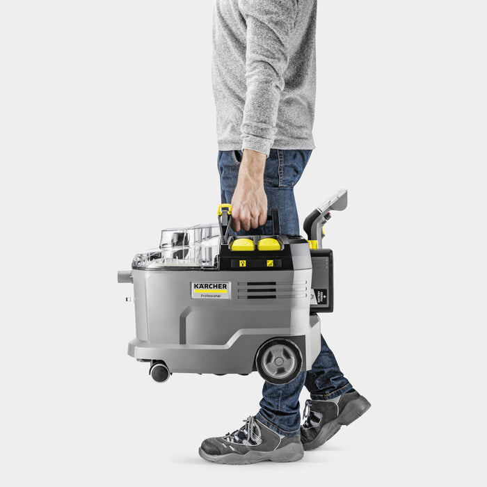 EAN 4054278680750 - Kärcher 1.101-700.0 máquina de limpieza de alfombras Caminar-detrás Profundo Negro, Gris, Amarillo imagen 3
