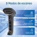 EAN 8435364320143 - iggual L2DUSB-G-AX Lector de códigos de barras portátil 1D/2D CMOS Negro imagen 4