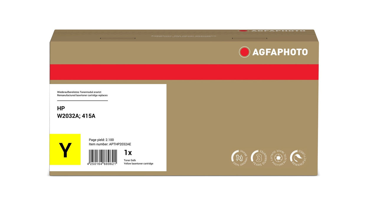 EAN 4250164889621 - AgfaPhoto APTHP2032AE cartucho de tóner Compatible Amarillo imagen 2