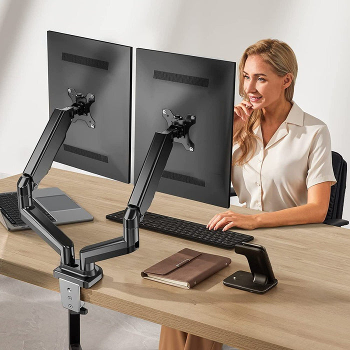 EAN 8059018362138 - Techly ICA-LCD 462B soporte para monitor 81,3 cm (32") Escritorio Negro imagen 4