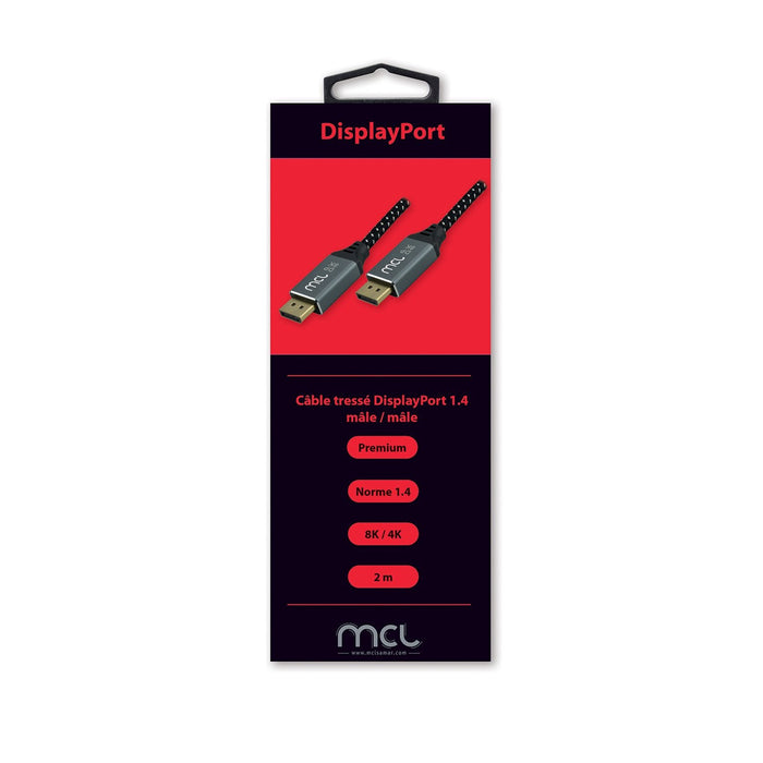 Mesh Cable Displayport 8k 1.4