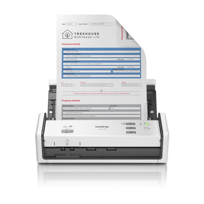 Brother Ads1300 Scanner 30ppm 60ipm Pnw Cee
