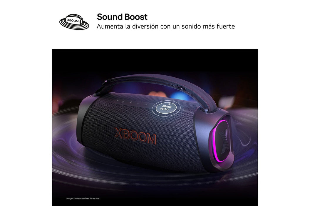 Altavoz  Lg Xboom Xg8t Negro Inalámbrico, Bluetooth, 60w