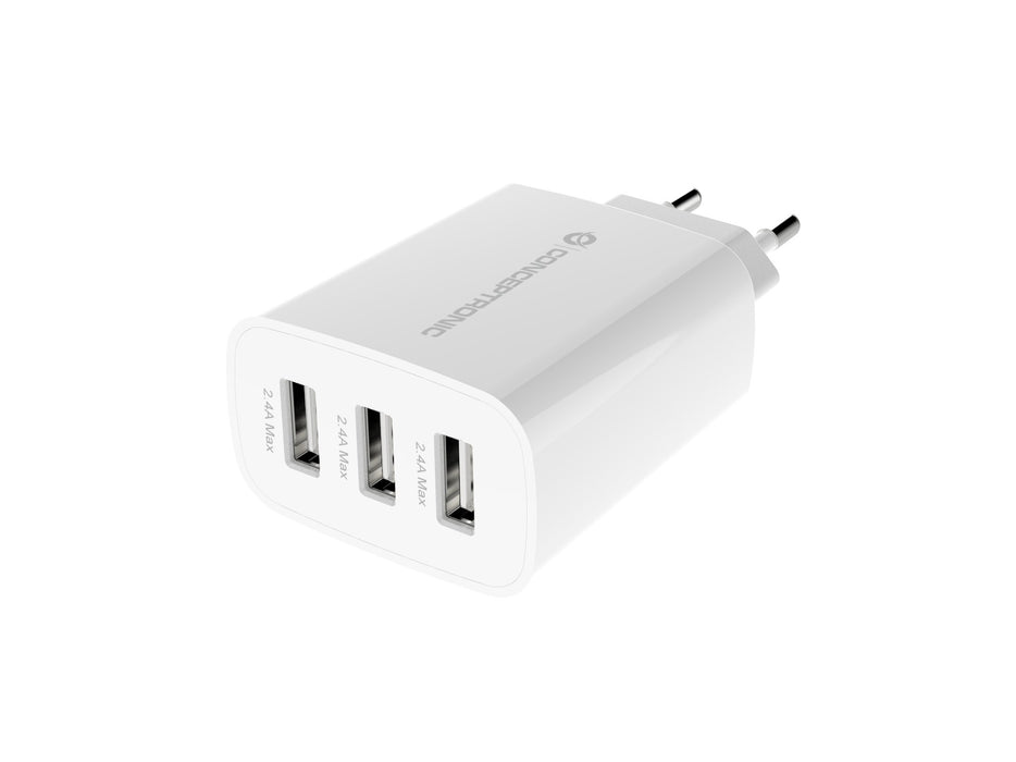 EAN 4015867230909 - Conceptronic ALTHEA13W cargador de dispositivo móvil Universal Blanco Corriente alterna Interior imagen 2
