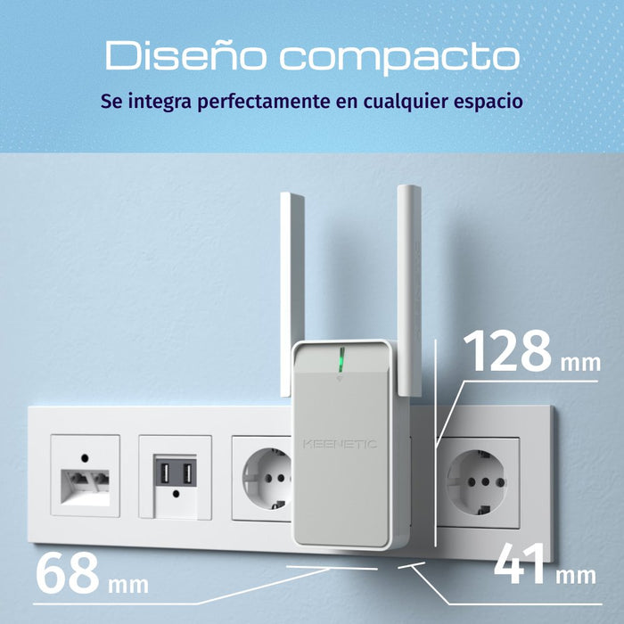 EAN 4897082922087 - Keenetic Buddy 5 (KN-3311) Repetidor de red Gris, Blanco 100 Mbit/s imagen 6