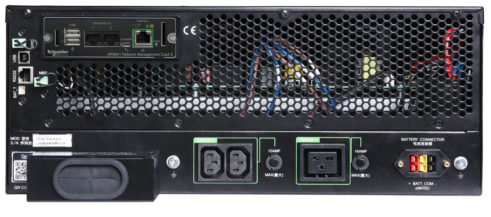 EAN 0731304411826 - APC SRTG6KXLI sistema de alimentación ininterrumpida (UPS) Doble conversión (en línea) 6 kVA 6000 W 3 sal imagen 4