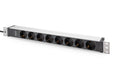 EAN 4016032483540 - Digitus DN-95428 unidad de distribución de energía (PDU) 8 salidas AC 1U imagen 1