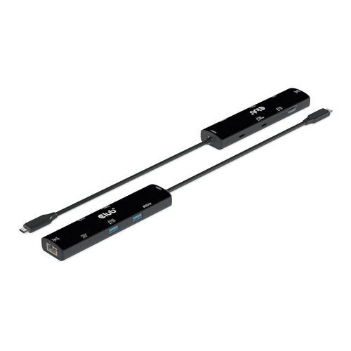 Club3d Usb4 6-In1-Hub Usb-C > Hdmi/2xusb/2xusb-C/Rj45 100w Retail