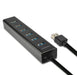 EAN 8595247903150 - Axagon HUE-SA7BP hub de interfaz USB 3.2 Gen 1 (3.1 Gen 1) Type-A 5000 Mbit/s Negro imagen 11