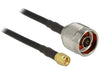 EAN 4043619894208 - DeLOCK 89420 cable coaxial CFD200 2,5 m SMA Negro imagen 1