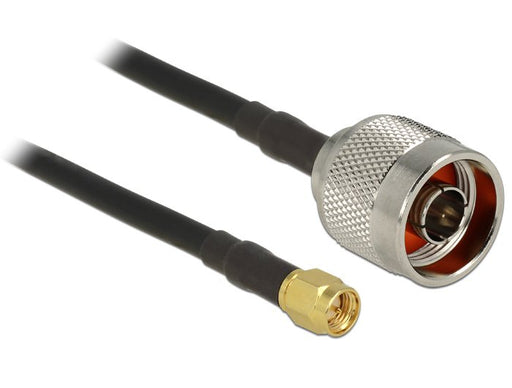 EAN 4043619894208 - DeLOCK 89420 cable coaxial CFD200 2,5 m SMA Negro imagen 1