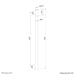 EAN 8717371449896 - Neomounts ACL25-500BL accesorio para soporte de monitor imagen 11