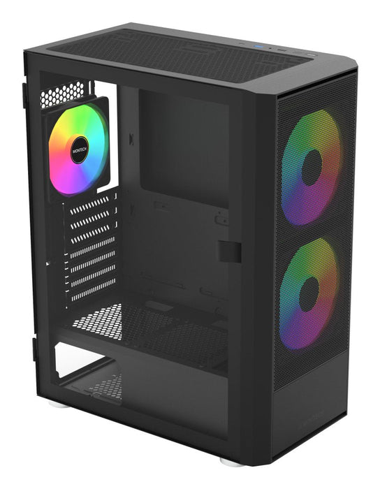 Caja Pc Montech  X2 Plus B / X2 Plus Negro Monte-4710562749748