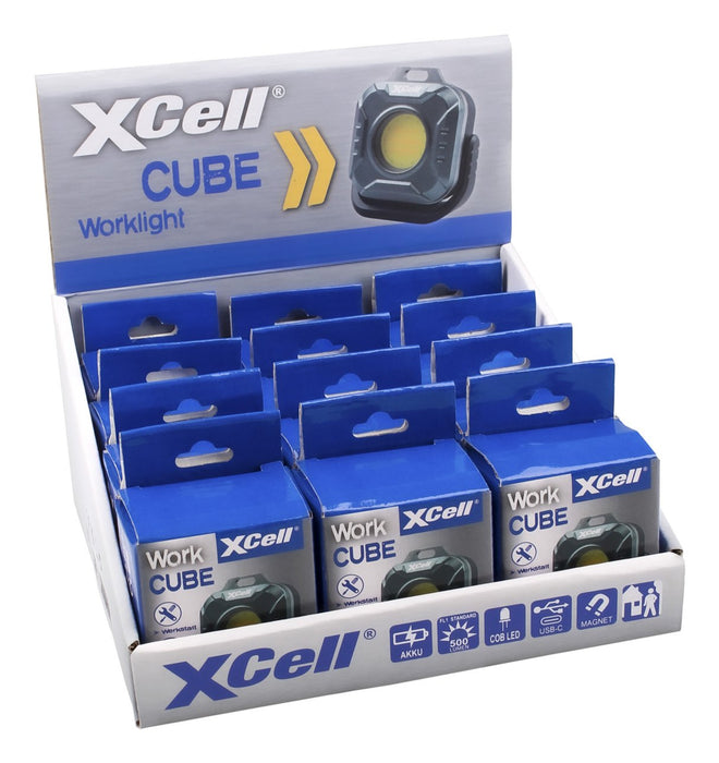 EAN 4042883803404 - XCell Worklight CUBE Negro, Gris Linterna universal LED imagen 3