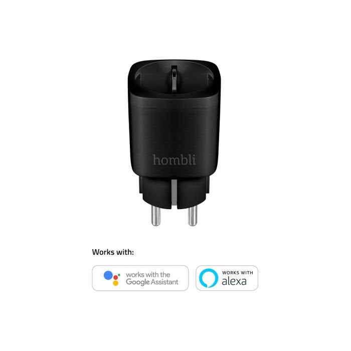 EAN 8719323917576 - Hombli HBSS-0100 enchufe inteligente 3680 W Negro imagen 4