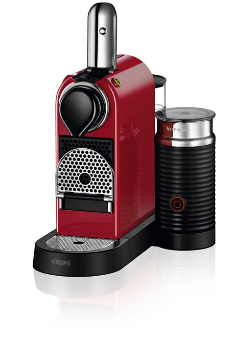 Kaffeekapselmaschine Krups Xn7615 New Citiz & Milk Rot