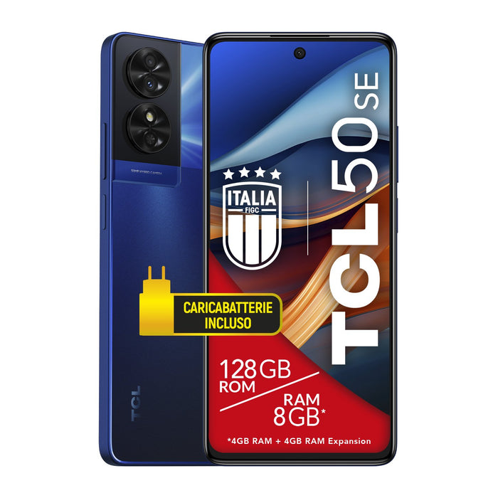 EAN 4894461984124 - TCL 50 SE 17,2 cm (6.78") SIM doble Android 14 4G USB Tipo C 4 GB 128 GB 5010 mAh Azul imagen 3