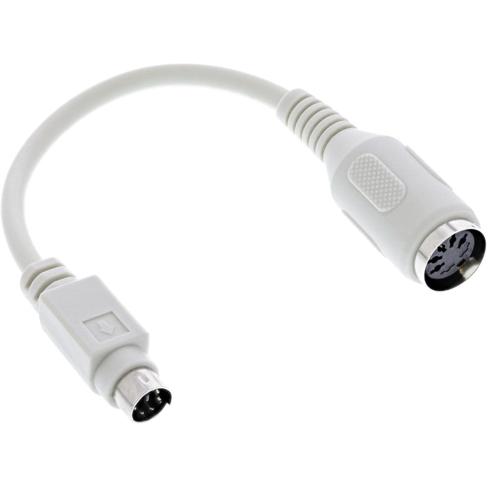 Adaptador De Teclado Inline 5 Pines Din Hembra A Ps/2 Macho Aprox. 10cm