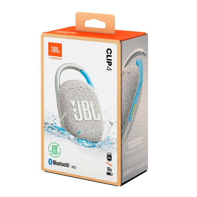 EAN 6925281967597 - JBL Clip 4 Eco Altavoz portátil estéreo Azul, Blanco 5 W imagen 7