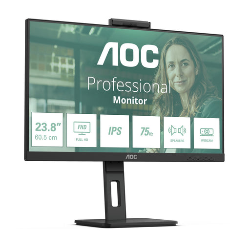 EAN 4038986140775 - AOC 24P3QW pantalla para PC 60,5 cm (23.8") 1920 x 1080 Pixeles Full HD Negro imagen 2