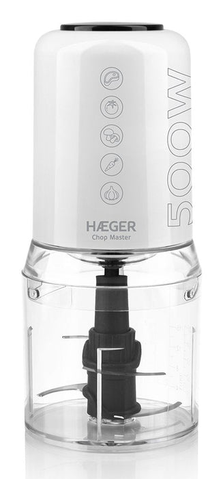Haeger Chop Master - Picadora 500 W Blanca