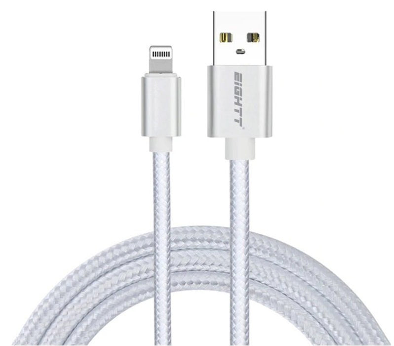 EAN 8425402170854 - Eightt ECI-2S cable de conector Lightning 1 m Plata imagen 1