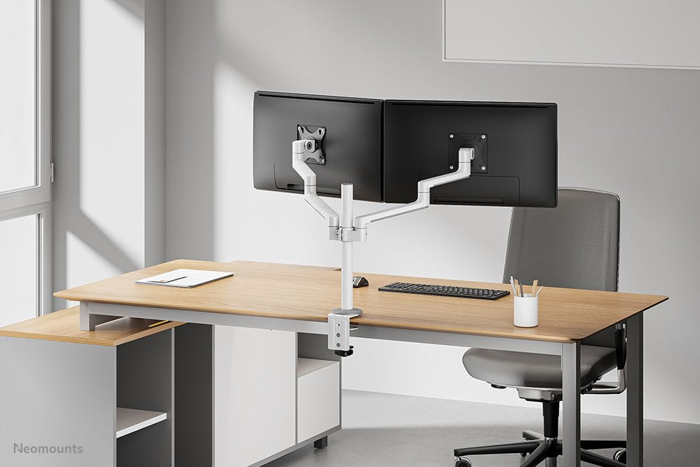 EAN 8717371449834 - Neomounts DS60-425WH2 soporte para monitor 68,6 cm (27") Escritorio Blanco imagen 18