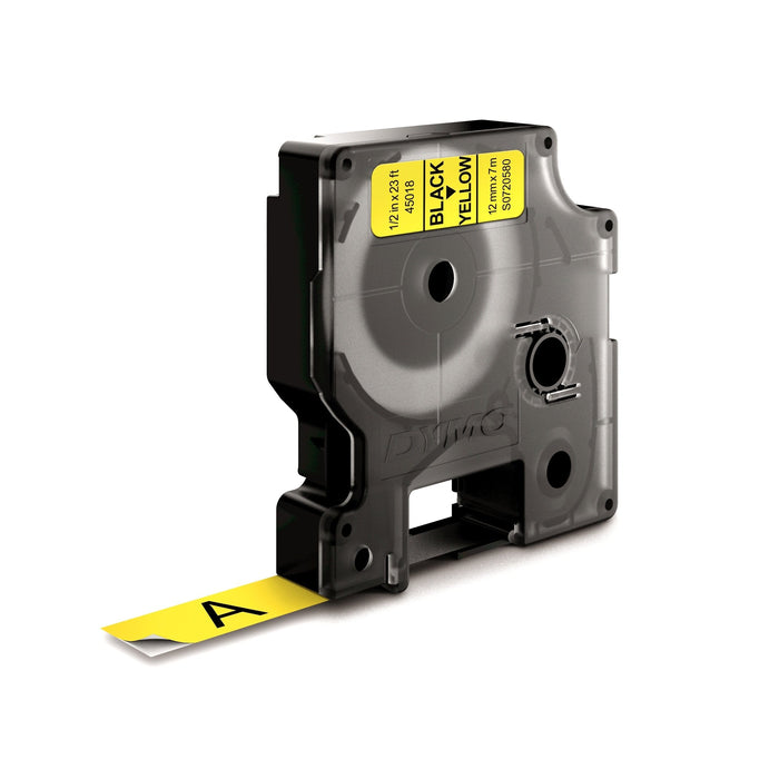 EAN 5411313450188 - DYMO D1 Standard - Black on Yellow - 12mm cinta para impresora de etiquetas imagen 1