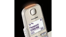 EAN 5025232915774 - Panasonic KX-TGE250 Teléfono DECT Identificador de llamadas Champán, Oro imagen 5