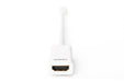 EAN 4016032292425 - Digitus DB-340404-001-W adaptador de cable de vídeo 0,15 m Mini DisplayPort HDMI tipo A (Estándar) Blanco imagen 4