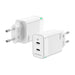 EAN 8436574708738 - AISENS ASCH-45W2P005-W cargador de dispositivo móvil Universal Corriente alterna Carga rápida Interior imagen 1