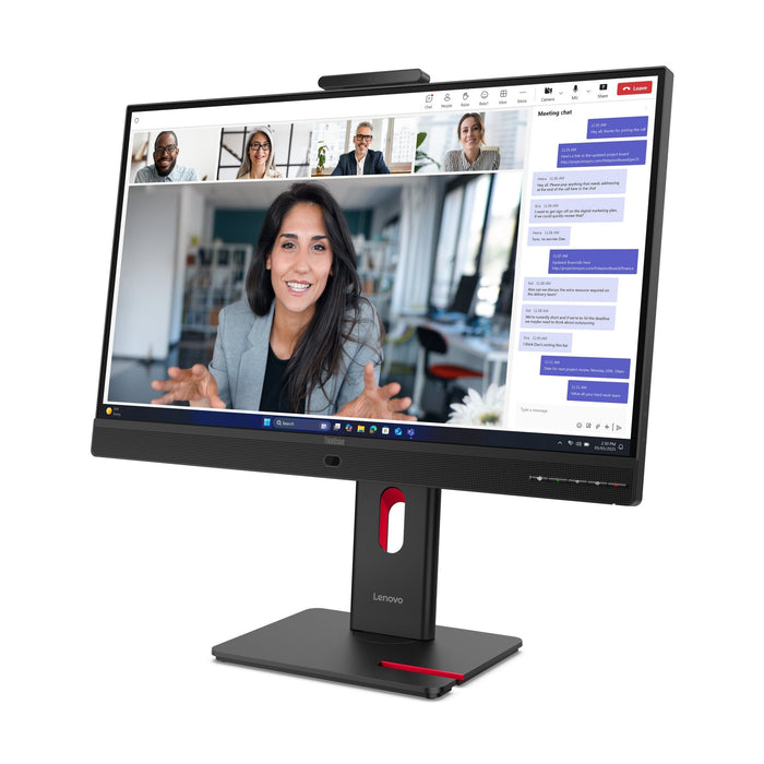 Monitor  Lenovo Thinkvision T24-4v Led 1920 X 1080 Full Hd (1080p) @ 120 Hz Ips 250 Cd/M² 1500:1 4 Ms Hdmi Vga Displayport Usb-C Altavoces Negro Eclipse