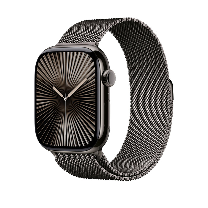 EAN 0195949658624 - Apple MXMT3ZM/A Accesorios para dispositivos vestibles inteligentes Grupo de rock Gris Acero inoxidable imagen 2